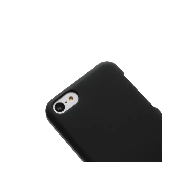 Black for iPhone 5c Rubberized Matte Hard Case