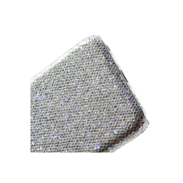 Silver Glittery Sequins Hard Case for iPhone 5c