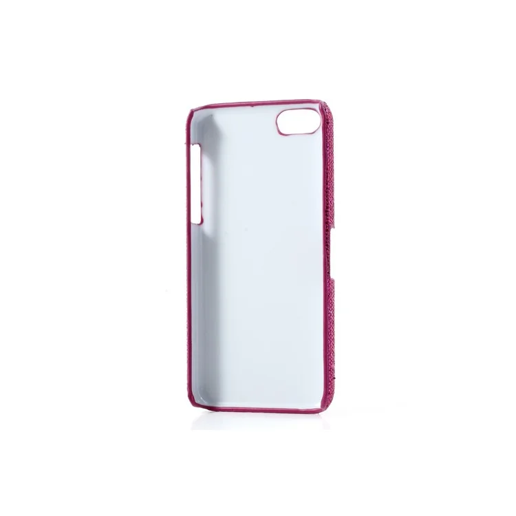 Rose Glittery Sequins Leather Coated Hard Case for iPhone 5c