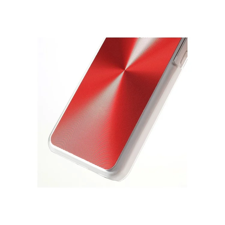 Red CD Lines Aluminium & Plastic Case for iPhone 5c