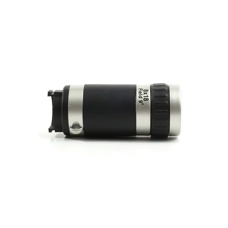 8X Zoom Telescope Camera Lens with Transparent Hard Case for iPhone 5c