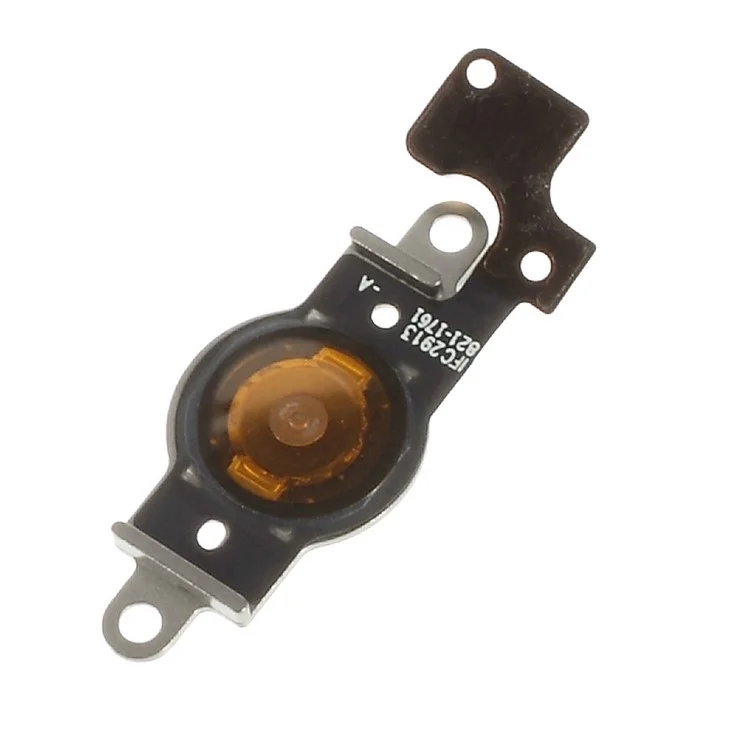 OEM Iron Plate + Home Button + Front Camera with Sensor Flex Cable + Front Camera Holder + Sensor IC Holder + Home Button Flex Cable + Earpiece Mesh + Earpiece + Earpiece Bracket + Screws for iPhone 5