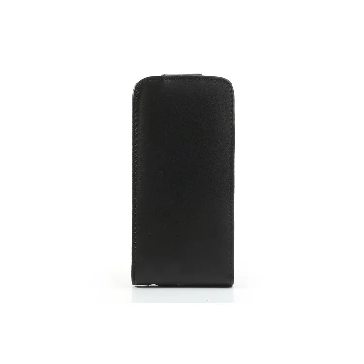 Black Vertical Leather Card Holder Case for iPhone 5 5s