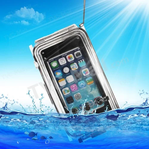 IPX8 Waterproof Photo Housing 40m/130ft Rated Underwater Case for iPhone 5s 5 5c - Black