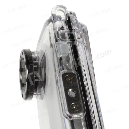 IPX8 Waterproof Photo Housing 40m/130ft Rated Underwater Case for iPhone 5s 5 5c - Black