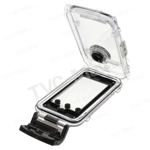 IPX8 Waterproof Photo Housing 40m/130ft Rated Underwater Case for iPhone 5s 5 5c - Black