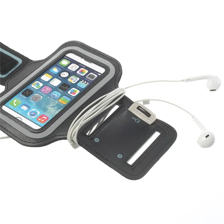 Running Jogging Sports Gym Armband Pouch for iPhone 5 5s - Black