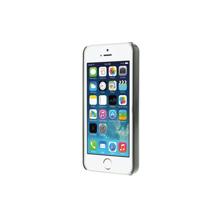 Canada Maple Leaf Retro Pattern Glossy Aluminum Hard PC Case for iPhone 5 5s