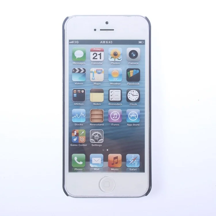 Sunflower Love Plastic Aluminum Cover for iPhone 5s 5