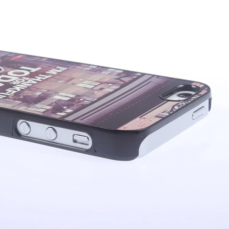 I am Thankful for Today Aluminum Hard Cover for iPhone 5s 5