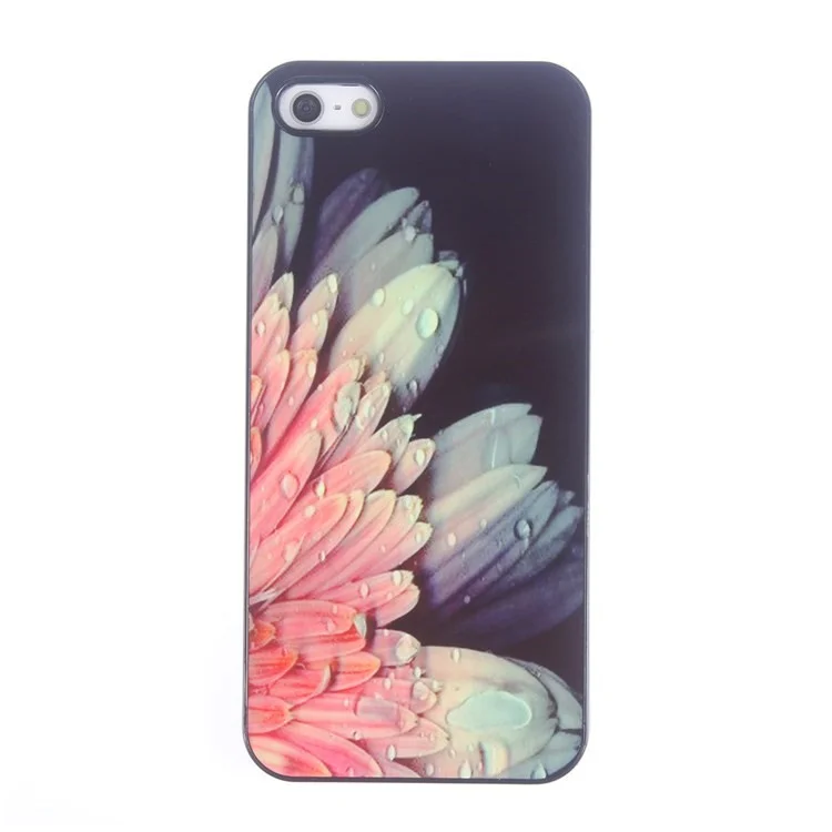 Vivid Flower Petal Aluminum Hard Protetive Case for iPhone 5s 5