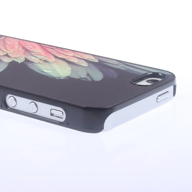 Vivid Flower Petal Aluminum Hard Protetive Case for iPhone 5s 5