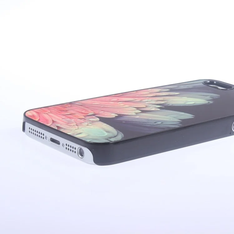 Vivid Flower Petal Aluminum Hard Protetive Case for iPhone 5s 5