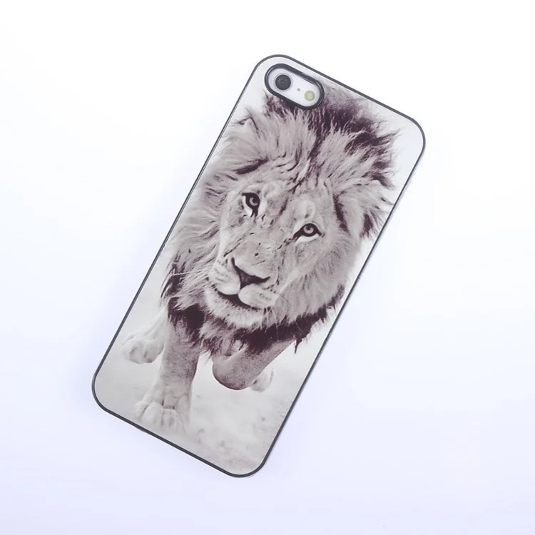 Running Lion Hard Aluminum Protetive Case for iPhone 5s 5