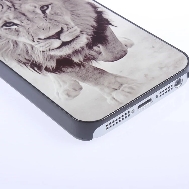 Running Lion Hard Aluminum Protetive Case for iPhone 5s 5