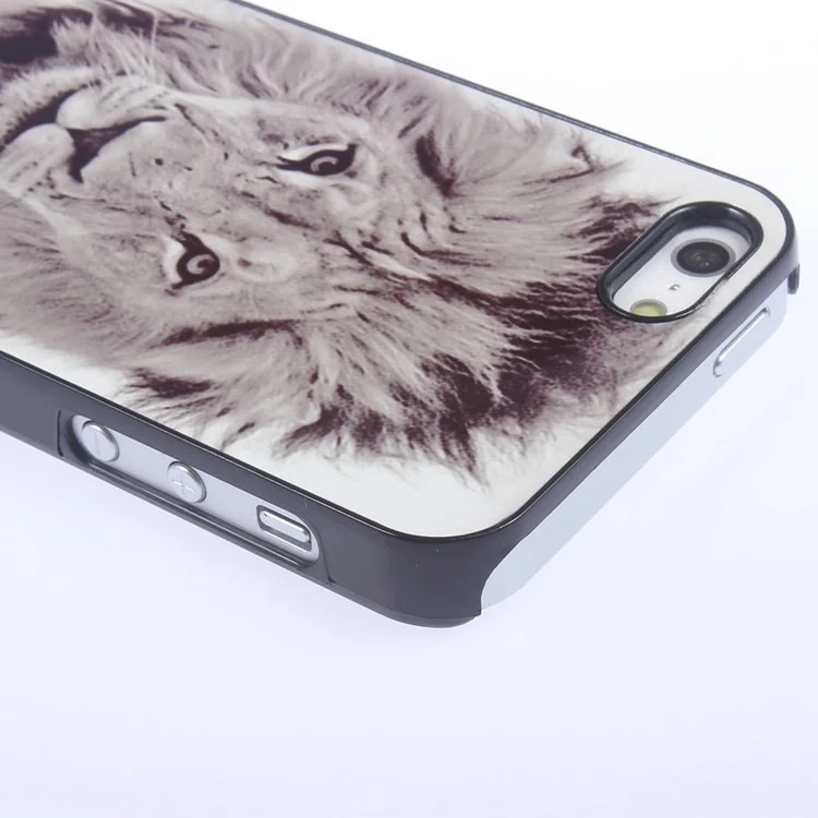 Running Lion Hard Aluminum Protetive Case for iPhone 5s 5