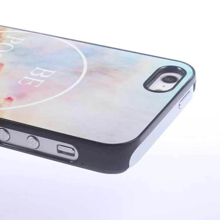 Be Positive Aluminum Hard Phone Case for iPhone 5s 5