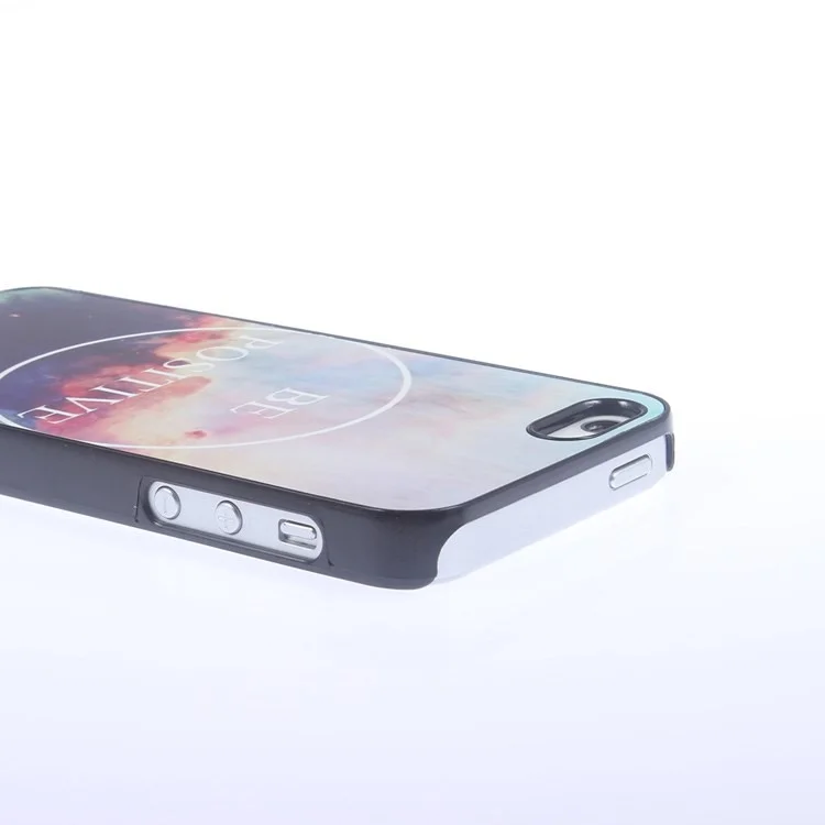 Be Positive Aluminum Hard Phone Case for iPhone 5s 5