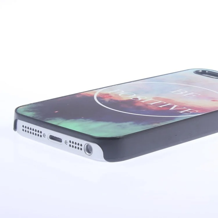 Be Positive Aluminum Hard Phone Case for iPhone 5s 5
