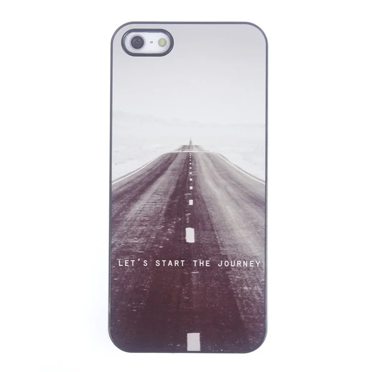 Let Us Start the Journey for iPhone 5s 5 Aluminum Hard Shield Case