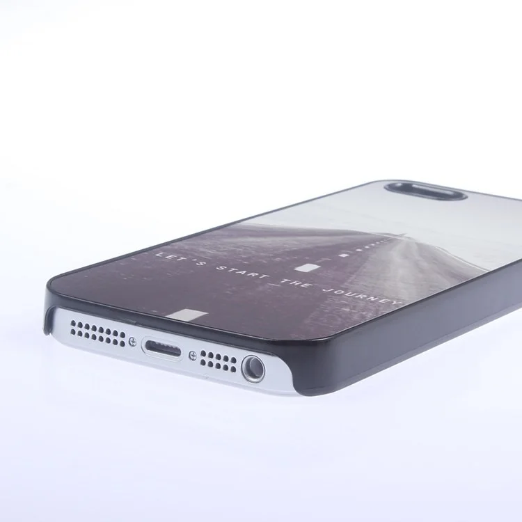 Let Us Start the Journey for iPhone 5s 5 Aluminum Hard Shield Case