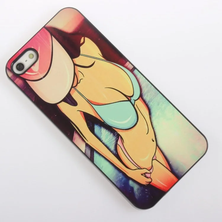 Sexy Breasts Girl for iPhone 5s 5 Hard Phone Cover