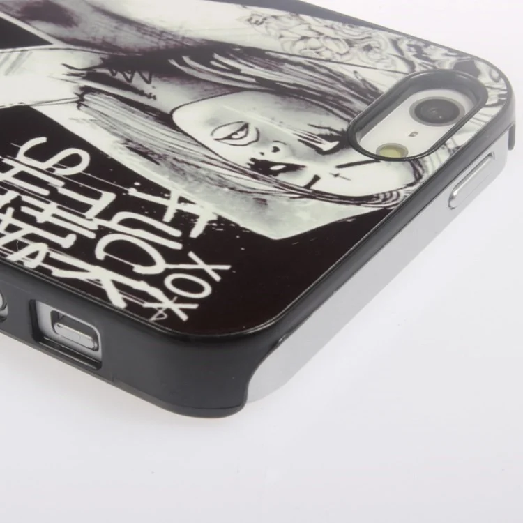 Fuck the Shit Stylish Girl for iPhone 5s 5 Hard Skin Case