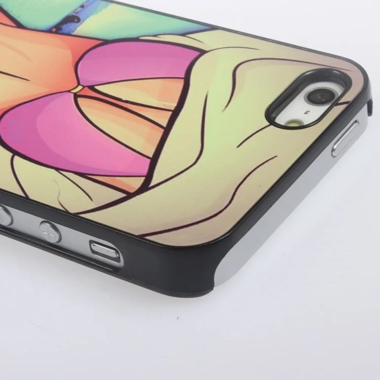 Grub Sexy Girl in Rose Bikini for iPhone 5s 5 Hard Shell Case