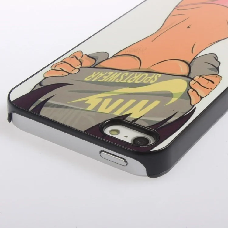 Sexy Girl in Underpants Sportswear for iPhone 5s 5 Plastic Shield Cover