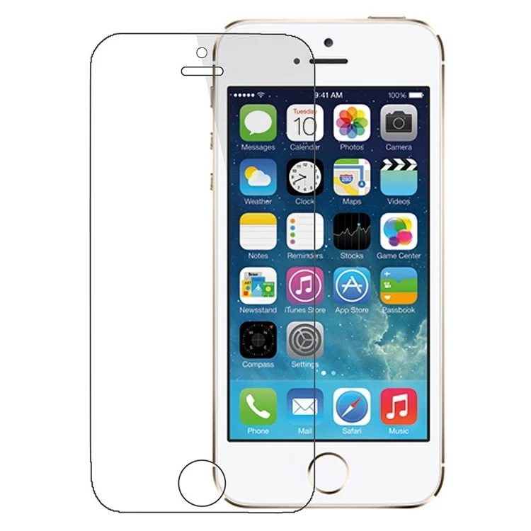 0.1mm 9H Flexible Tempered Glass Screen Protector Film for iPhone 5c 5s 5