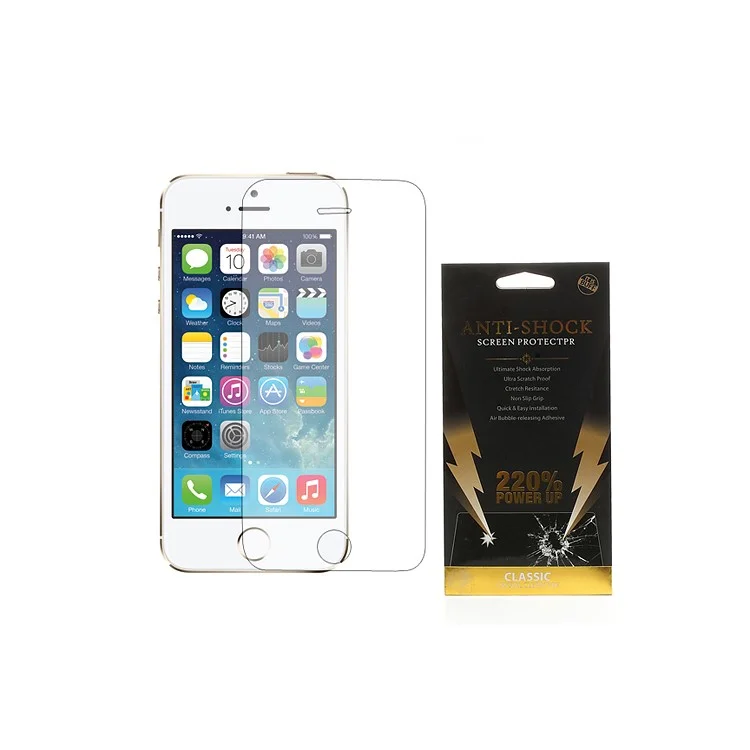 For iPhone 5s 5 BUFF Armor Ultimate Shock Absorption Screen Protector Film