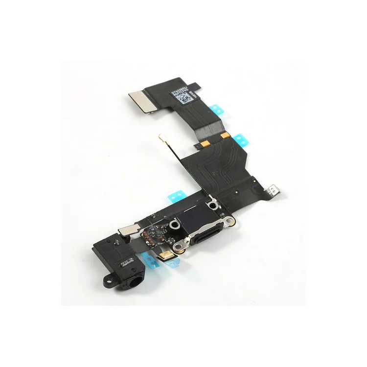 For iPhone 5s Dock Connector Charging Port Flex Cable Replacement - Black