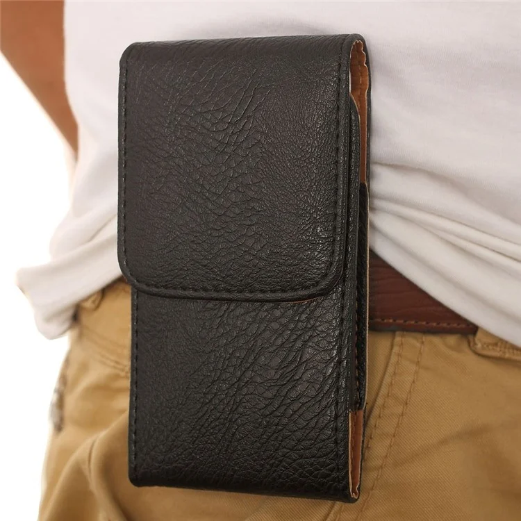 Elephant Skin Leather Magnetic Vertical Holster Pouch for iPhone 6 4.7 inch, Size: 140 x 70 x 13mm