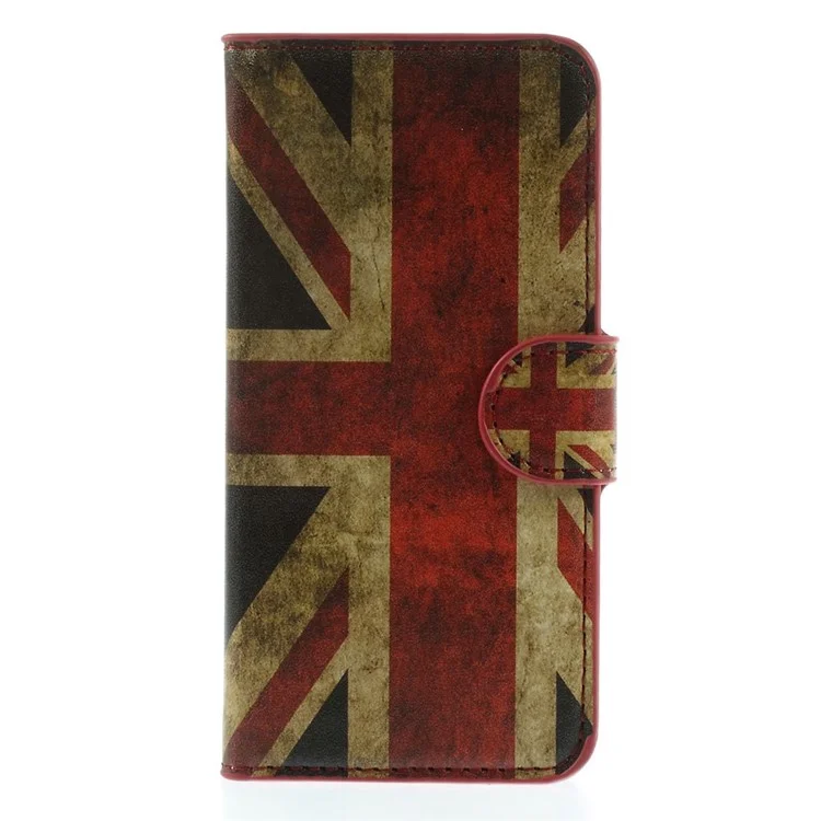 Vintage UK National Flag Leather Wallet Stand Cover for iPhone 6 4.7 inch