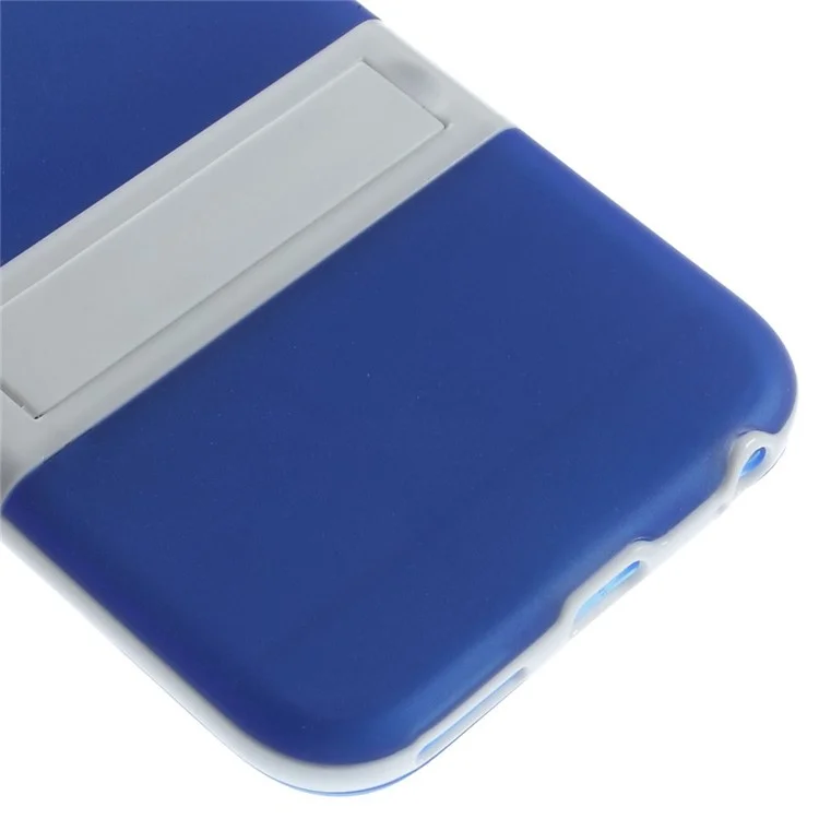 PC & TPU Hybrid Kickstand Case Shell for iPhone 6 4.7 inch - Blue