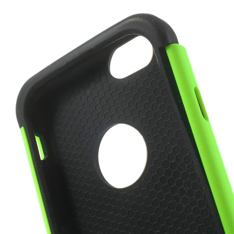 Starry Sky Rhinestones Inlaid PC & Silicone 2 in 1 Case Shell for iPhone 6 4.7 inch - Green