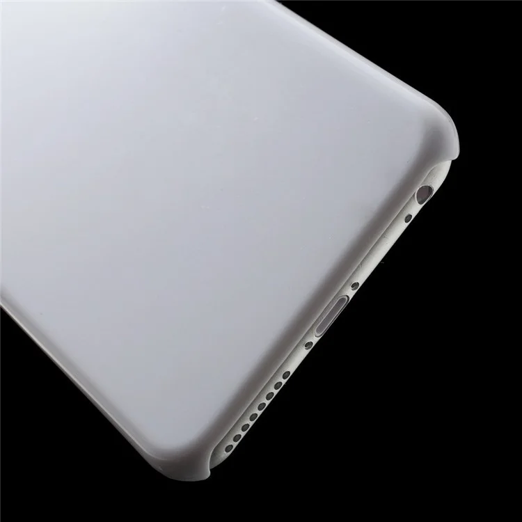 100PCS DIY Style Glossy Hard Back Case for iPhone 6 4.7 inch - White