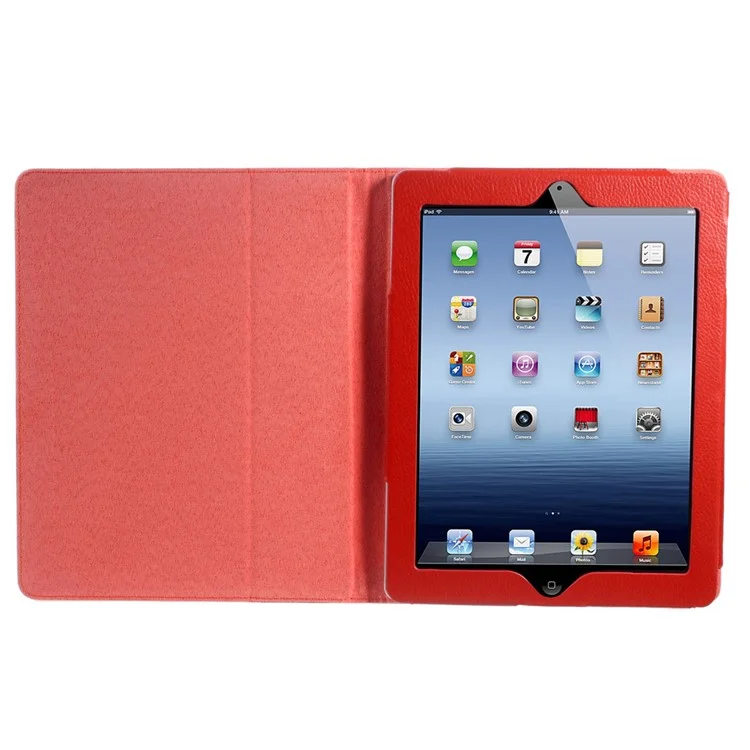 Folding Leather Stand Case for New iPad 2nd 3rd 4th Gen