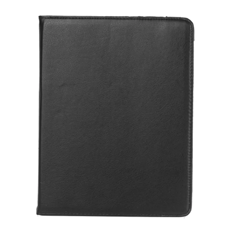 360 Degree Rotating New iPad 2 3 4 Leather Case Cover with Stand - Black