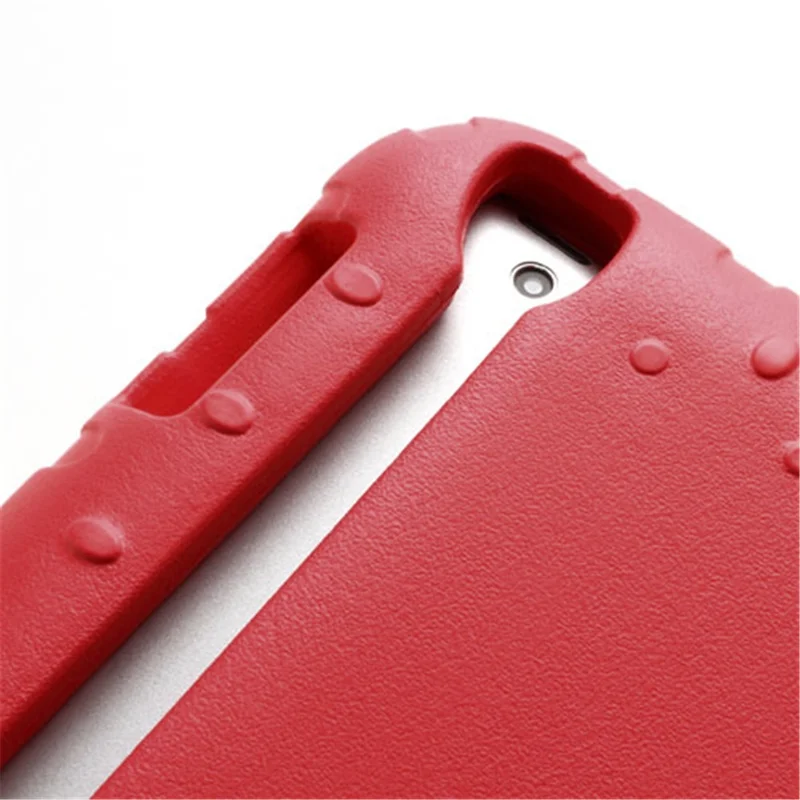 Portable Kids Eco-friendly EVA Foam Case with Handle & Stand for iPad 2 / 3 / 4 - Red