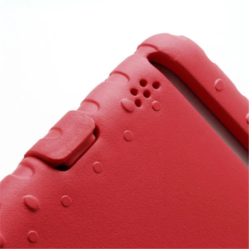 Portable Kids Eco-friendly EVA Foam Case with Handle & Stand for iPad 2 / 3 / 4 - Red
