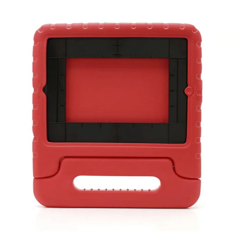 Portable Kids Eco-friendly EVA Foam Case with Handle & Stand for iPad 2 / 3 / 4 - Red
