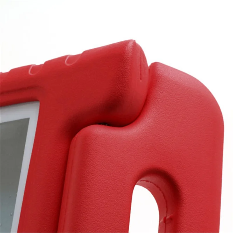 Portable Kids Eco-friendly EVA Foam Case with Handle & Stand for iPad 2 / 3 / 4 - Red