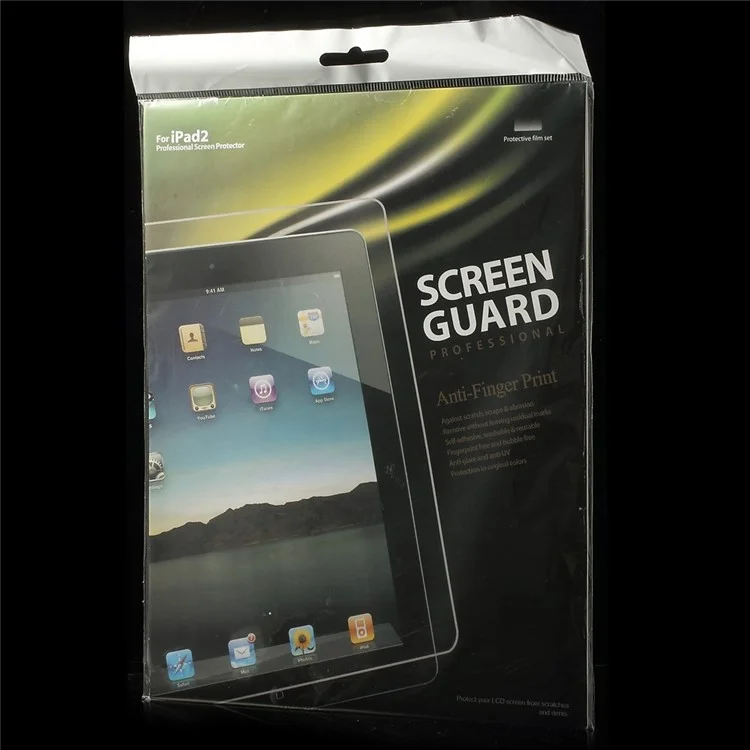 Clear LCD Screen Protector Guard Film for iPad 4 3 2