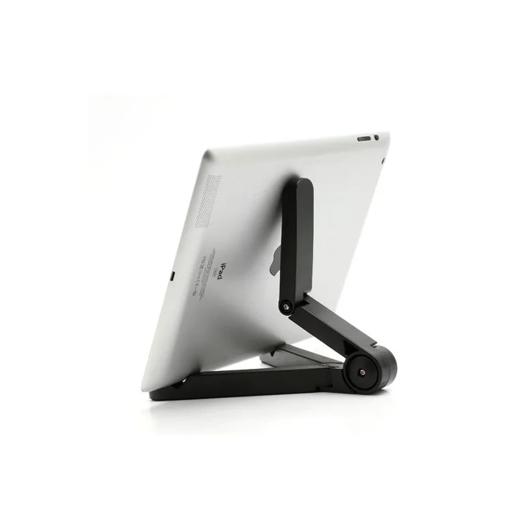 Universal 7-10 inch Portable PC Fold-Up Stand for Apple iPad/ Galaxy Tab/ Kindle Fire - Black