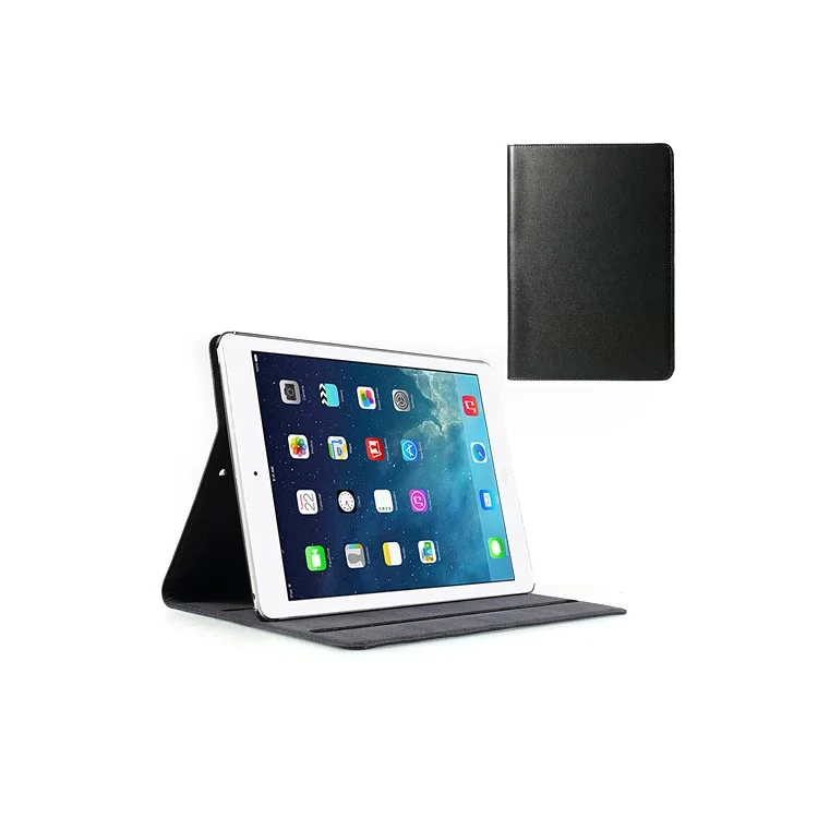 For iPad Air 5 Doormoon Genuine Leather Folio Case Stand
