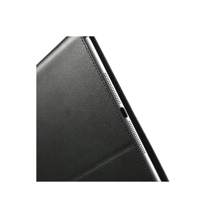 For iPad Air 5 Doormoon Genuine Leather Folio Case Stand