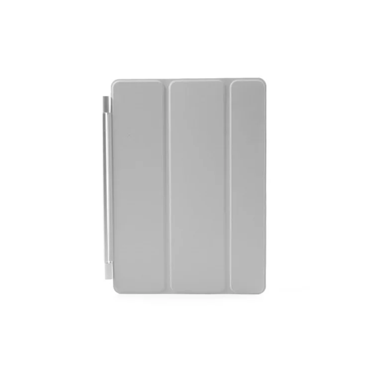 Grey for iPad Air Single Tri-fold Smart Front Leather Case w/ Stand