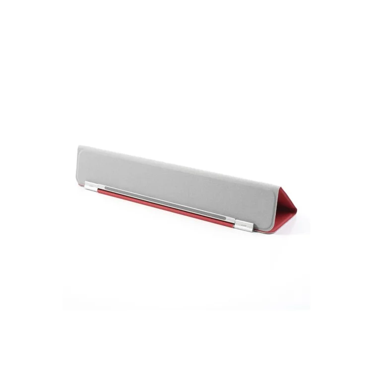 Red for iPad Air Single Tri-fold Front Smart Leather Case w/ Stand