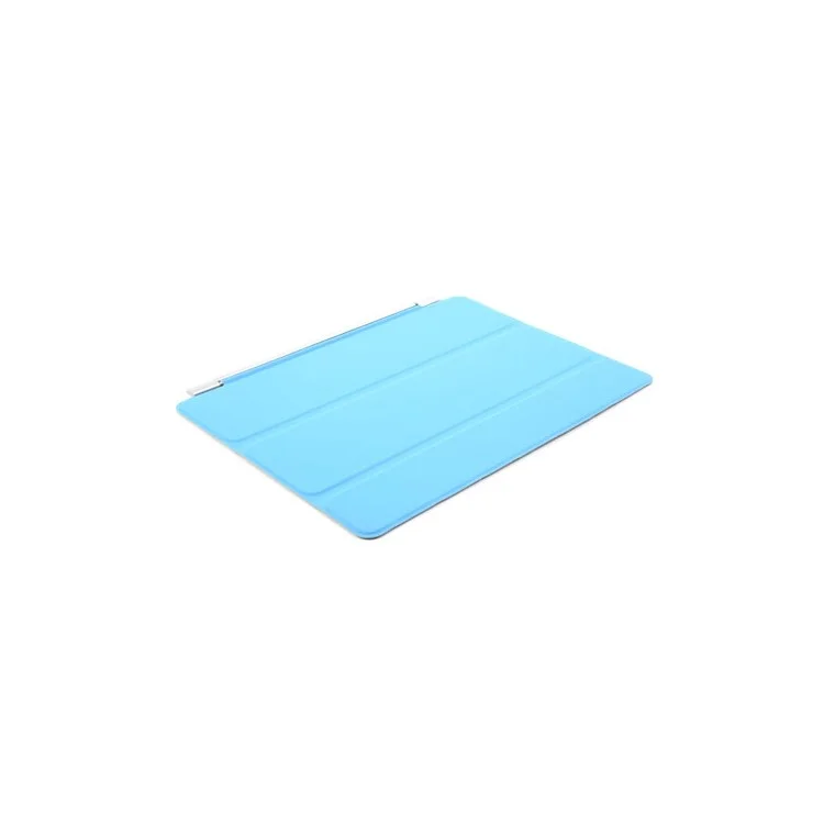 Blue for iPad Air Single Tri-fold Smart Front Leather Cover w/ Stand